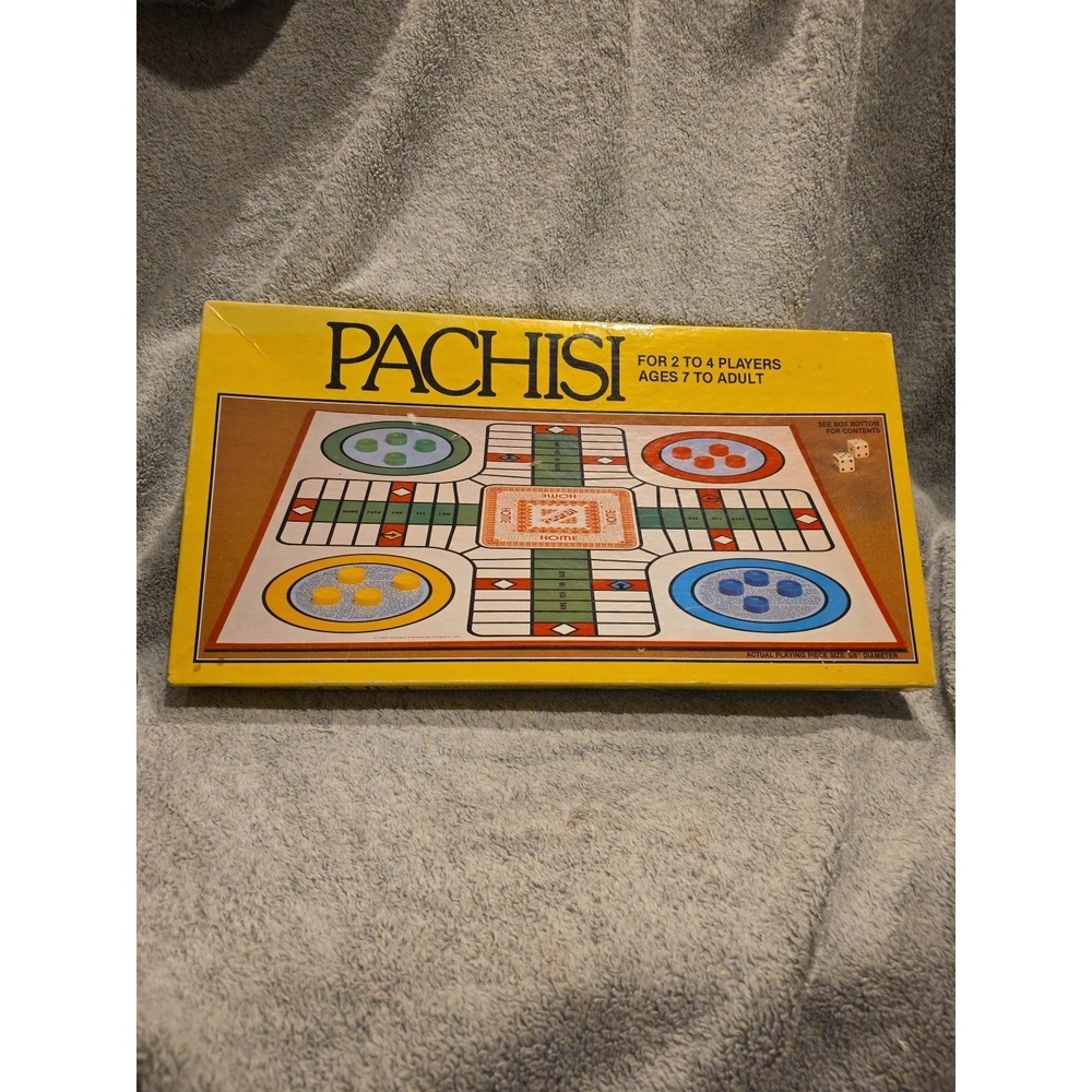 Vintage 1981 PACHISI Whitman Board‎ Game Parcheesi Complete With Instructions